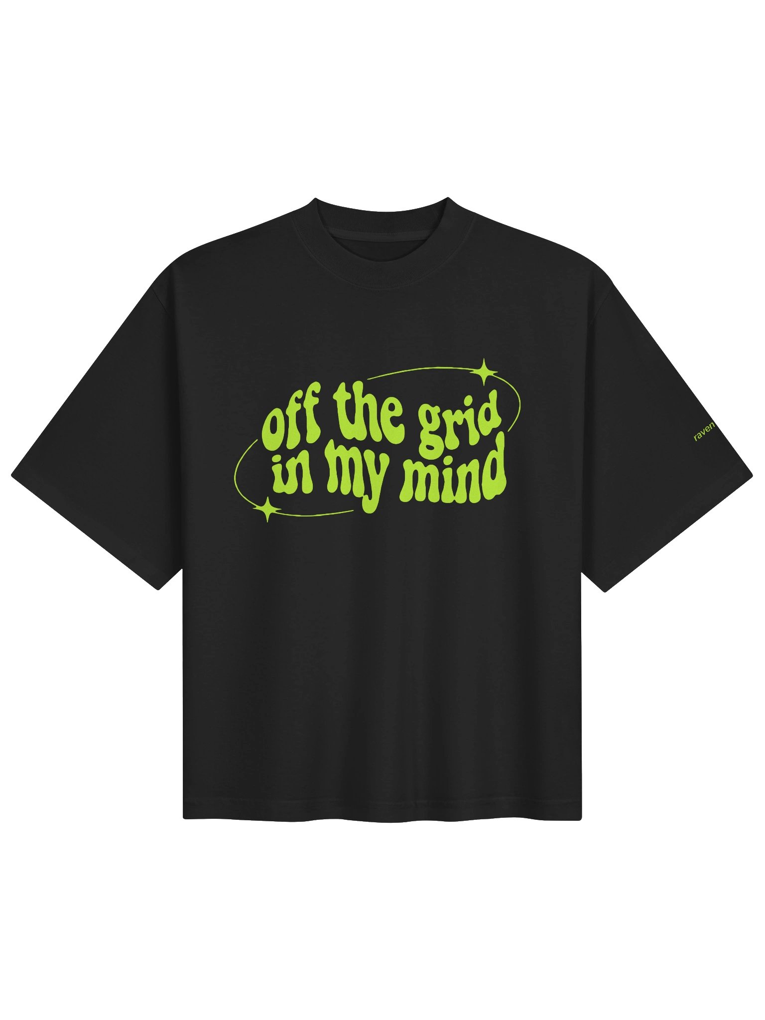 OFF THE GRID big trippy tee product image (1)