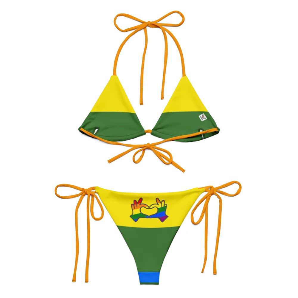 EcoChic Colorblock Bikini Set product image (1)