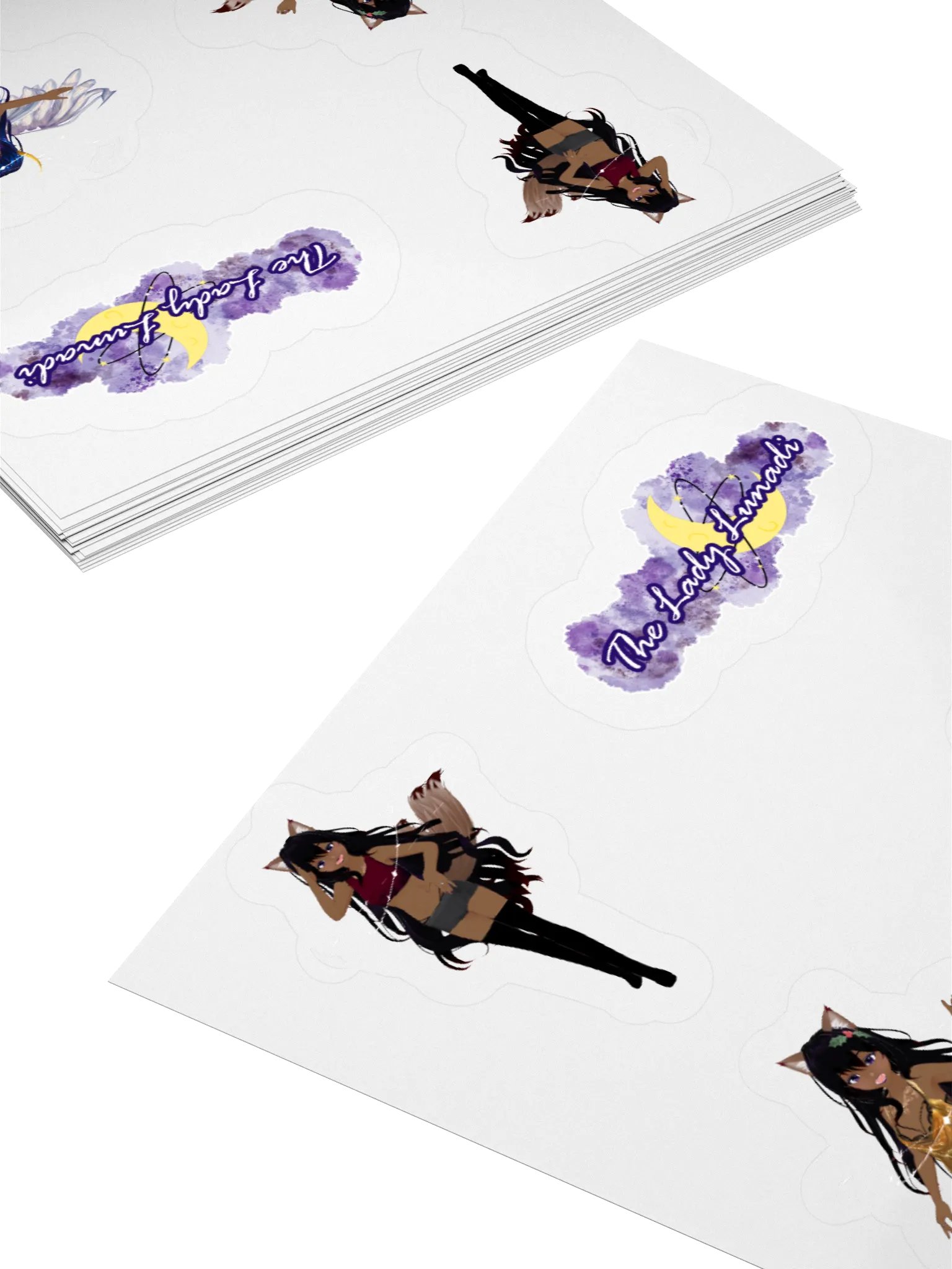 Lady Lunadi Sticker Set product image (10)