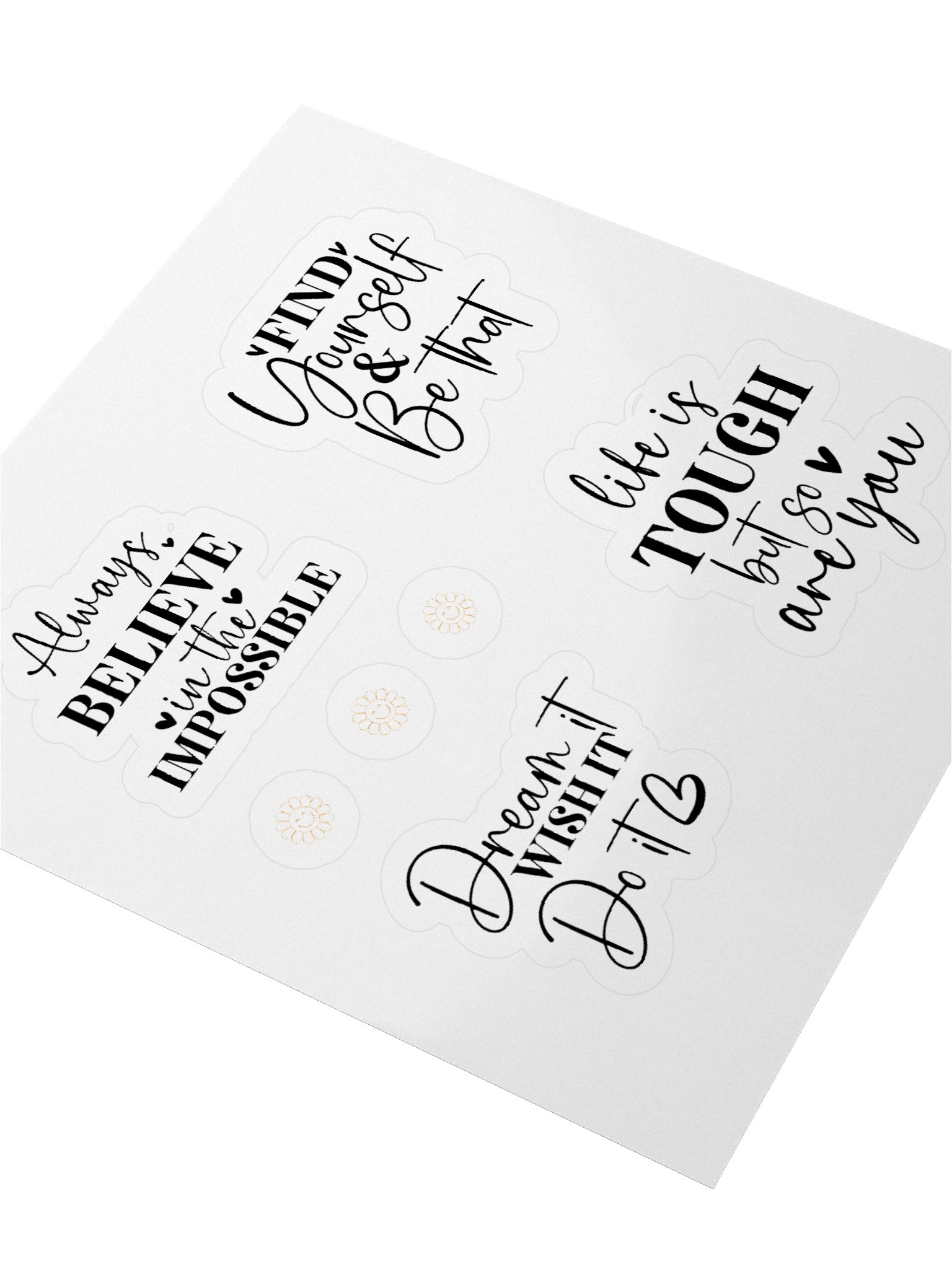 Positive Vibes Affirmation Stickers product image (5)