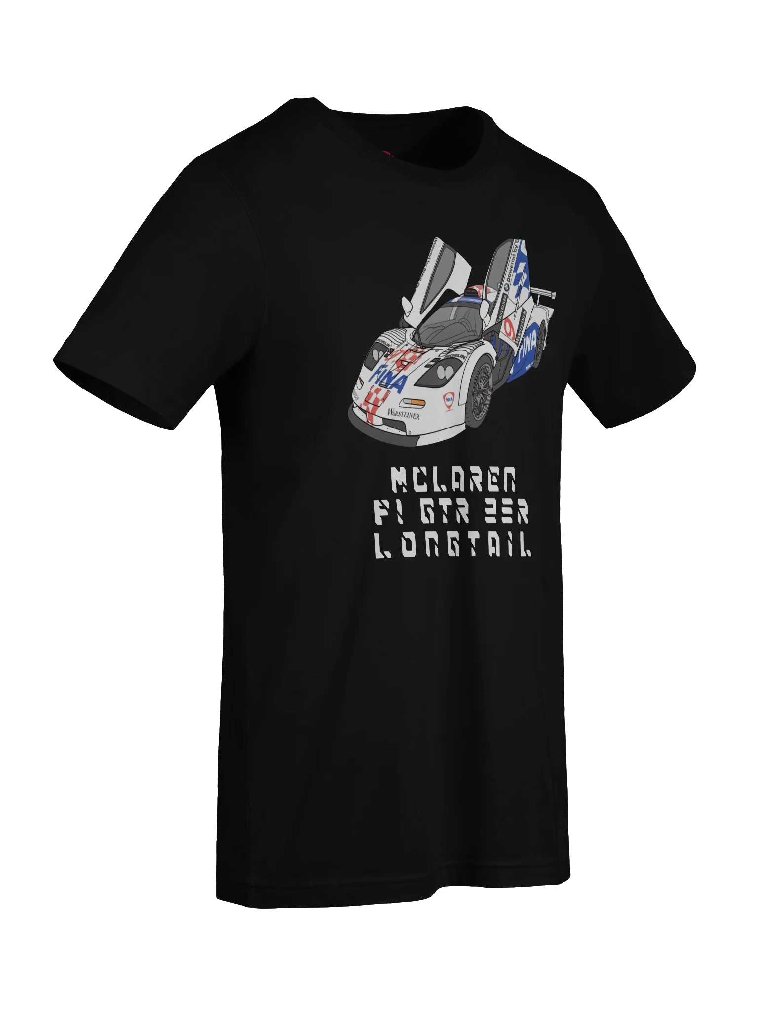 McLaren F1 GTR Longtail Chassis 23R Shirt (Retro, Sketch, Silhouette) product image (9)