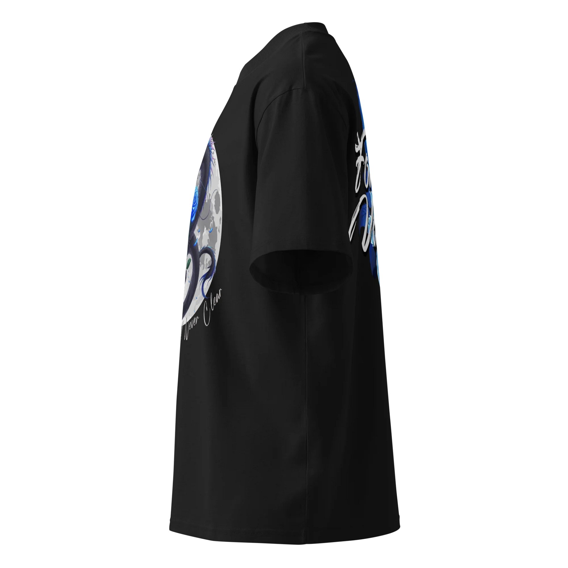 smoke never clears oversized tee product image (5)
