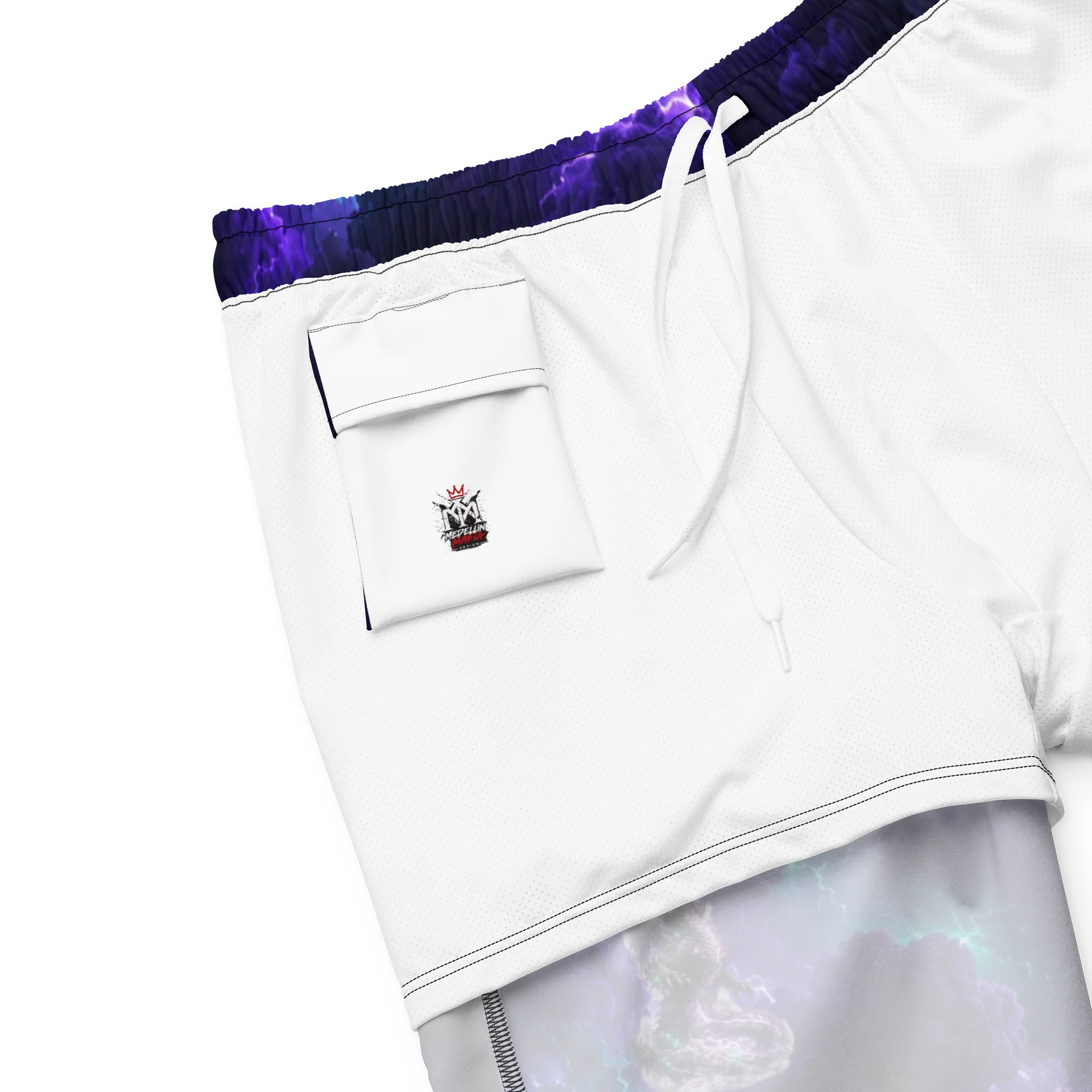 Purple Storm Swim Trunks product image (8)