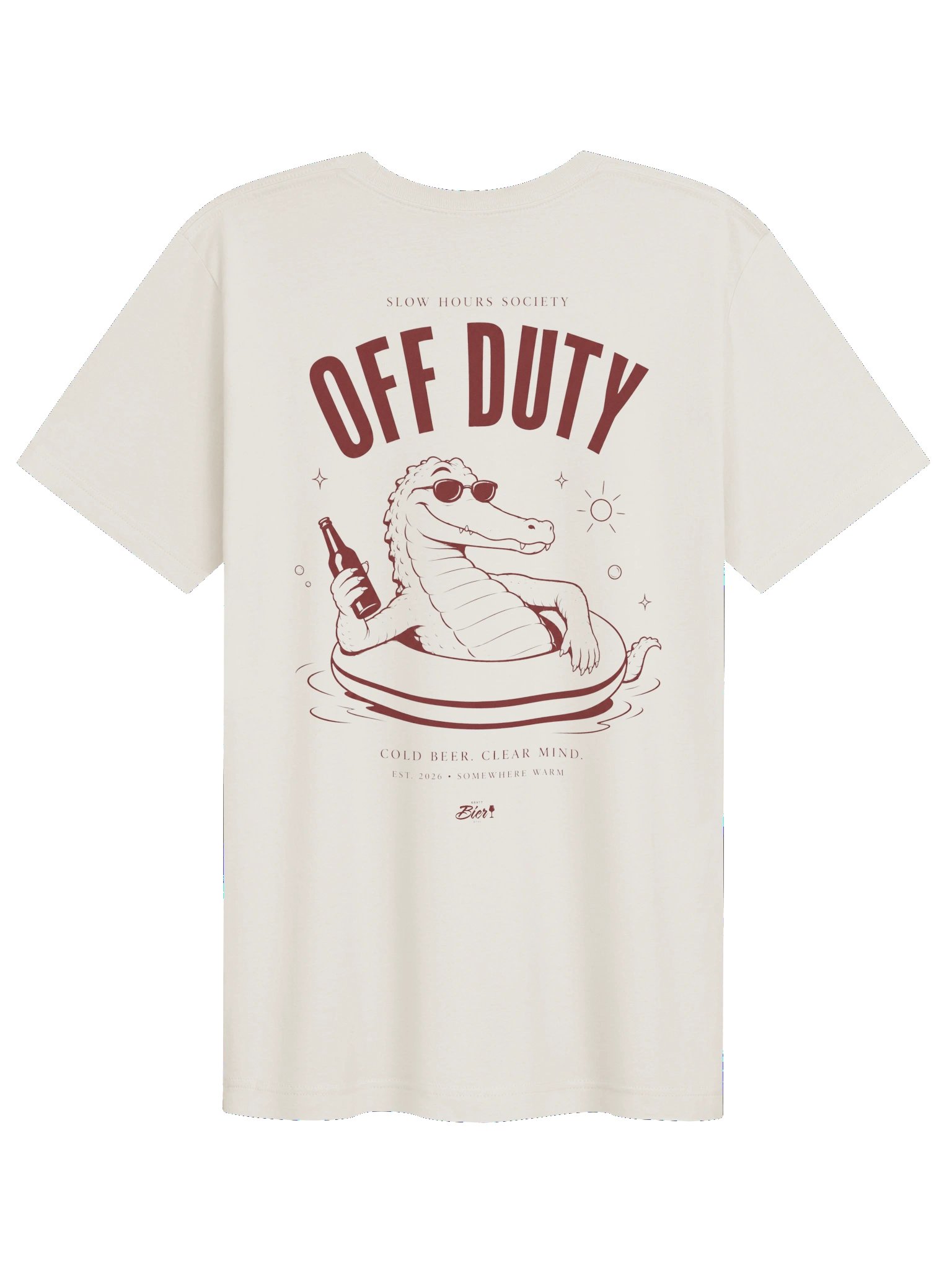 Slow Sunday Beer Club Damen Premium Craftbier T-Shirt product image (43)