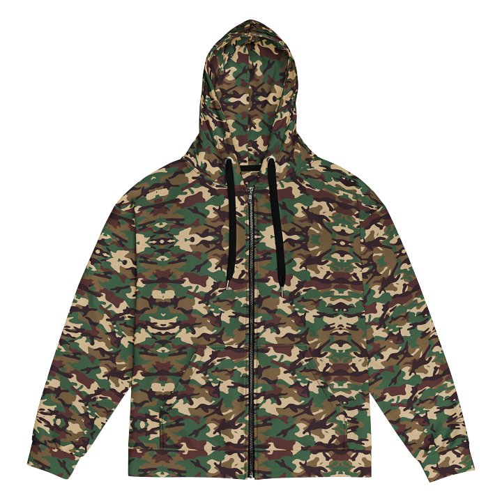 Urban Ambush Men’s Camo Zip Hoodie product image (1)