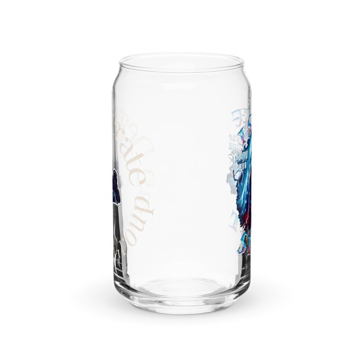 I Talk Can Glass with Lid&Straw product image (6)