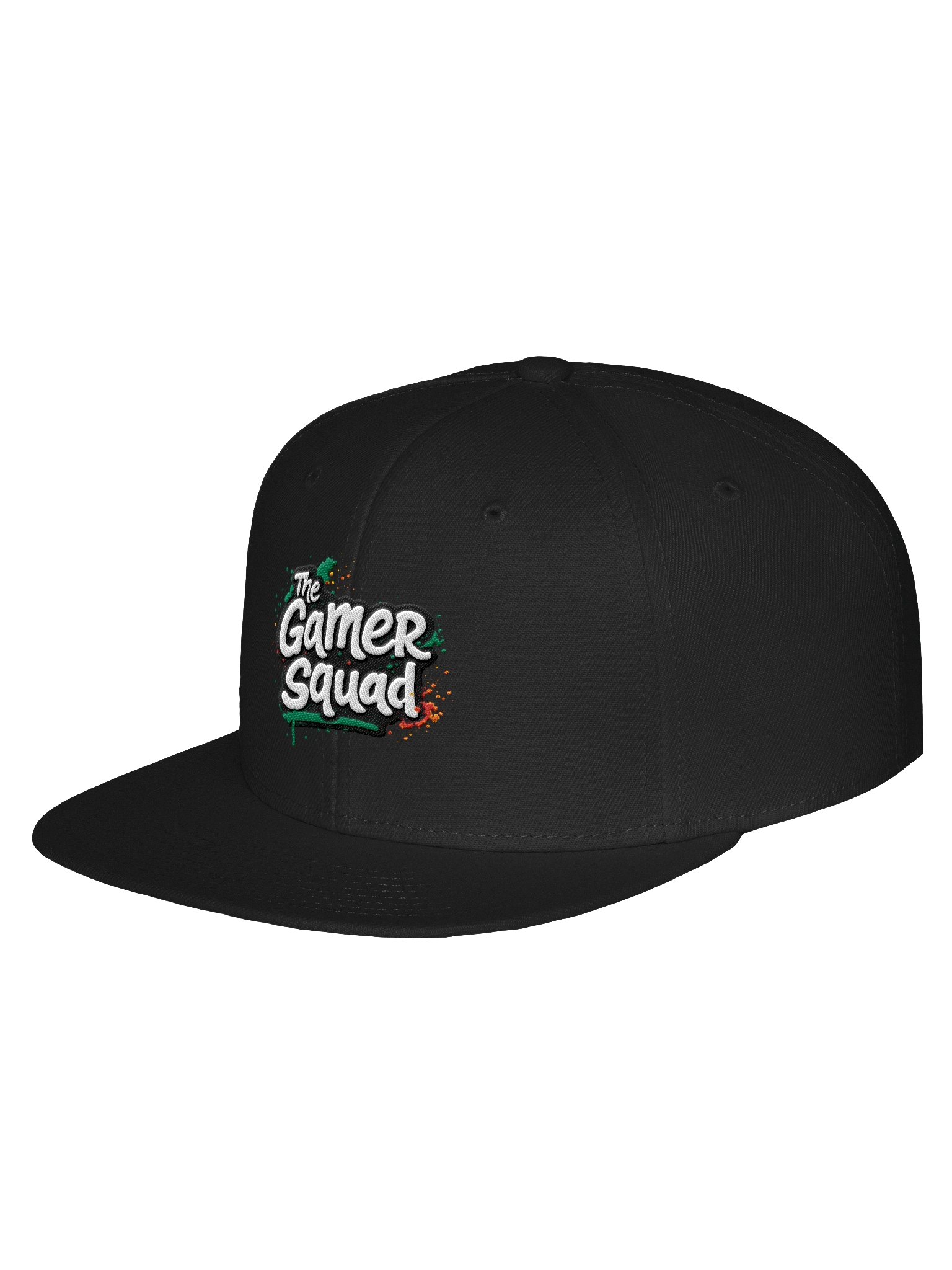 Splatter Gamer Snapback Cap product image (2)