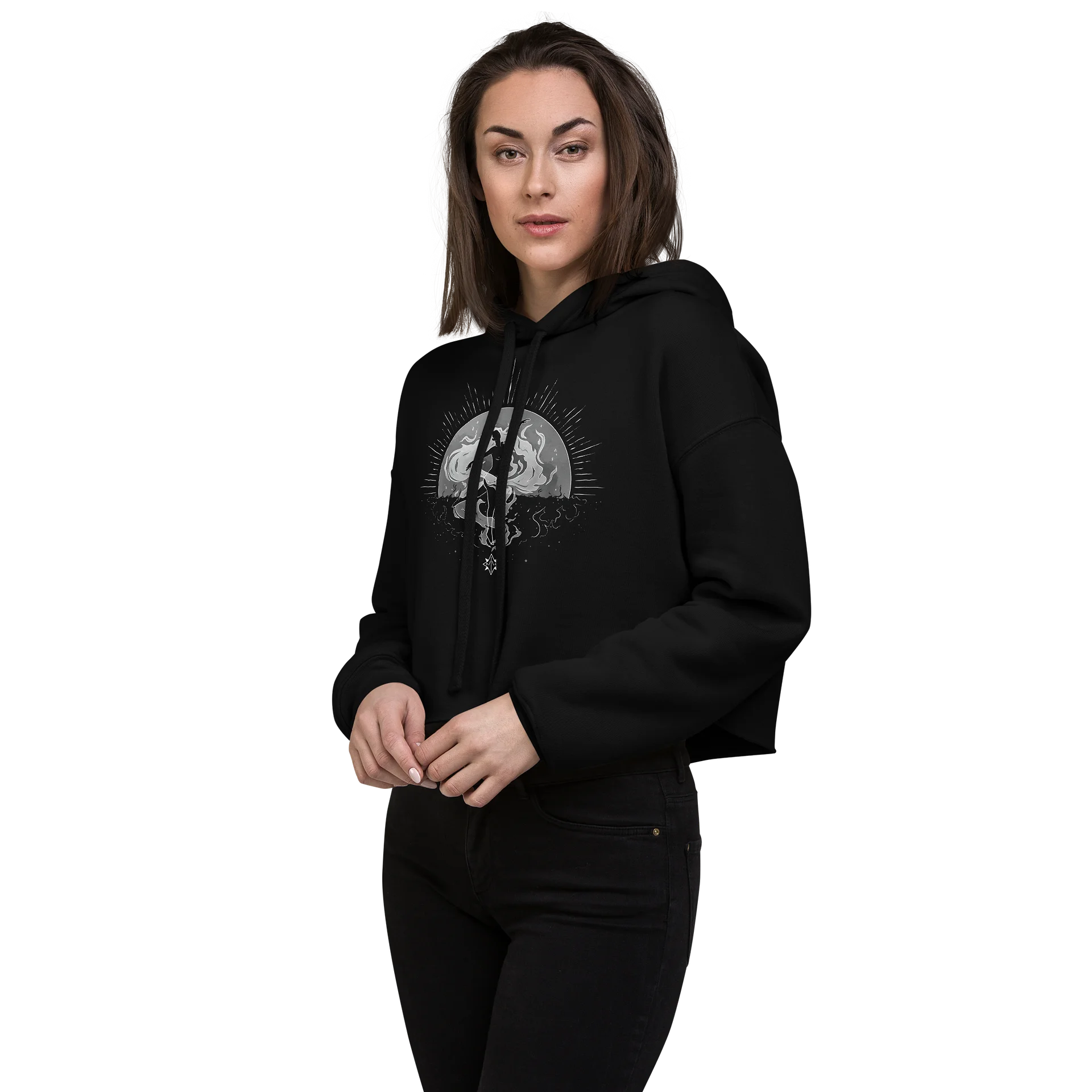 𝖘𝖊𝖗𝖆𝖕𝖍𝖎𝖓𝖆 crop hoodie product image (3)