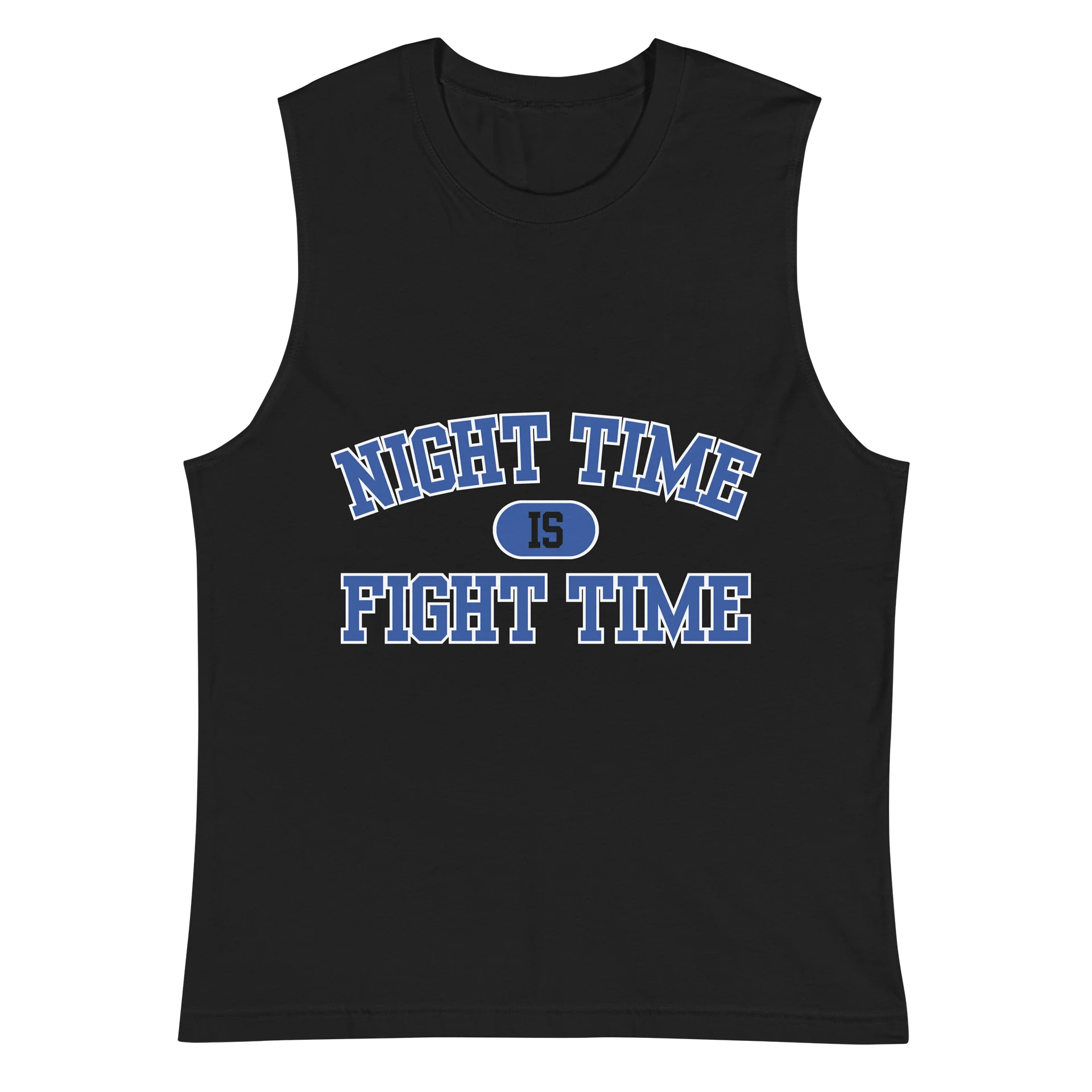 "Night Time is Fight Time" Muscle Tank product image (3)