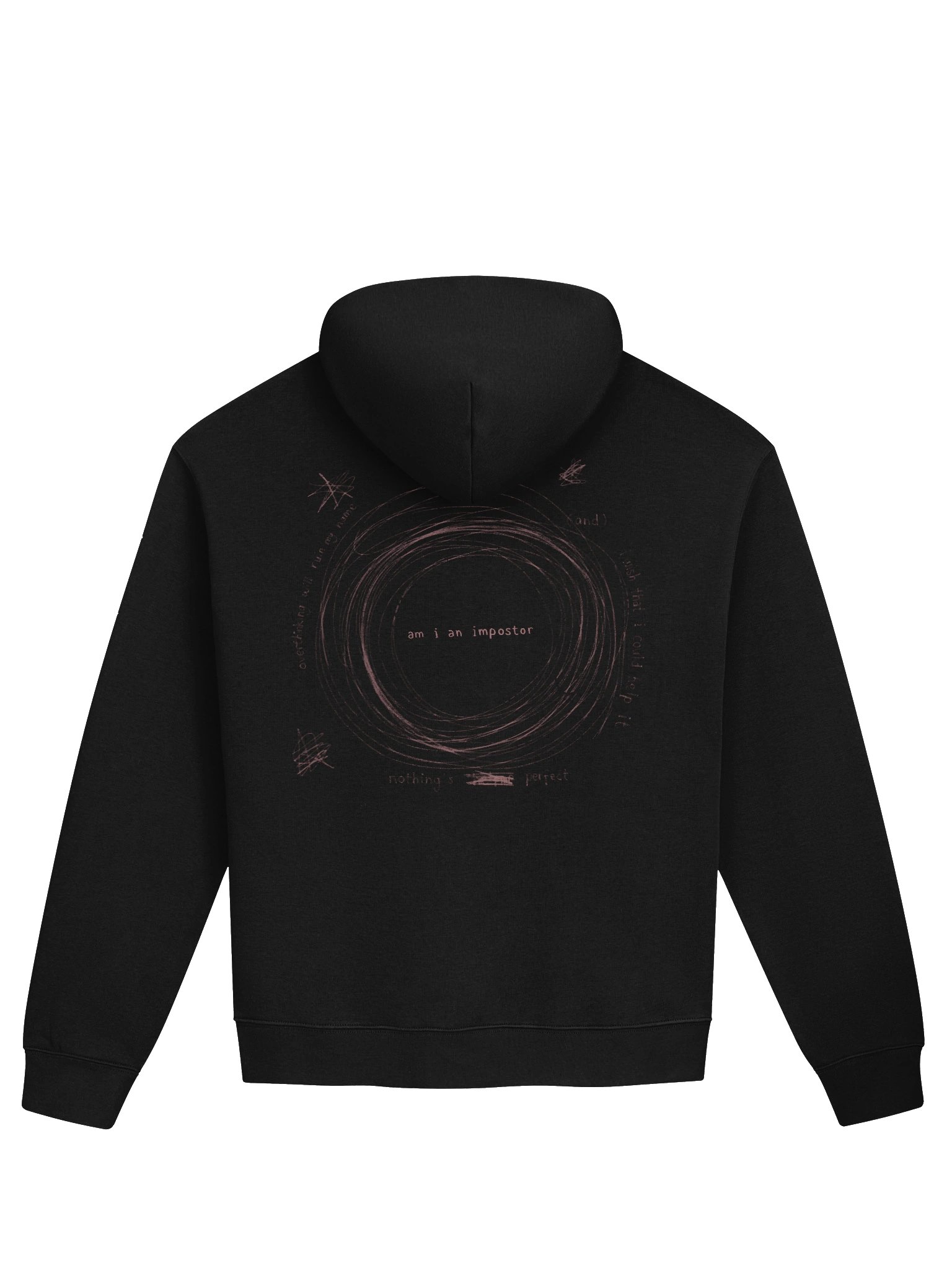 '(am i an) impostor' hoodie product image (2)