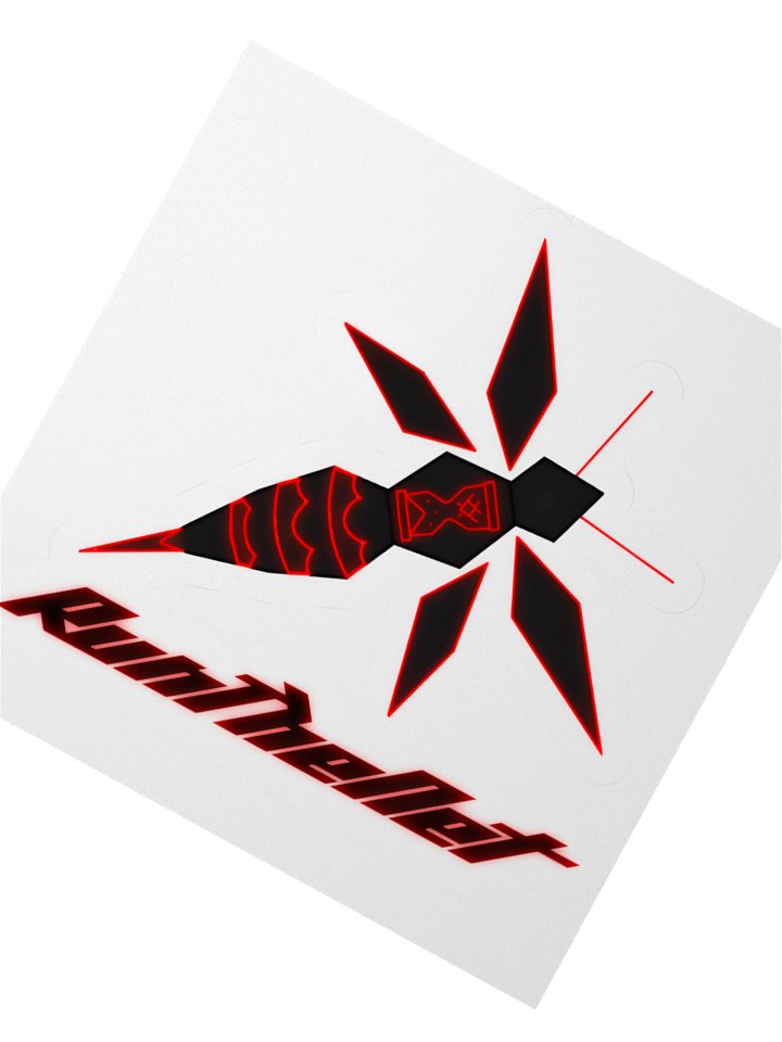 Netrunners Xyber emblem sticker product image (4)