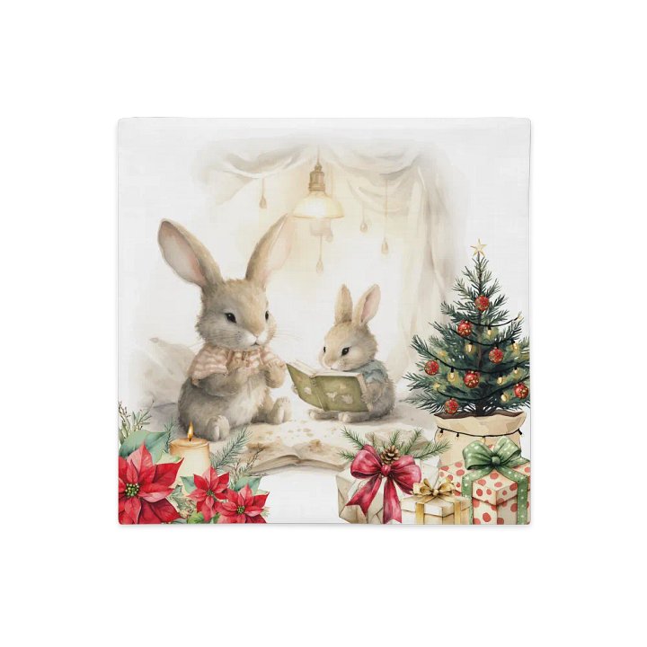 Rabbit Wonderland Pillow Case product image (1)