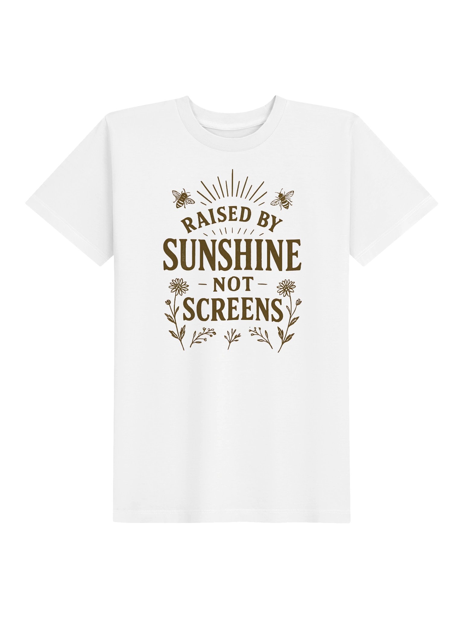 Kids: "Raised By Sunshine" Organic T-Shirt product image (2)