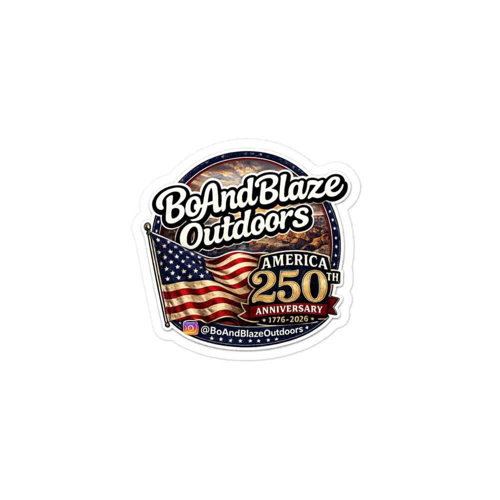🇺🇸 Bo & Blaze Outdoors America 250th Anniversary Limited Edition Sticker product image (1)