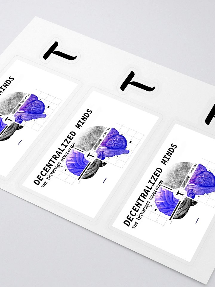 DECENTRALIZED MINDS - Stickers product image (2)