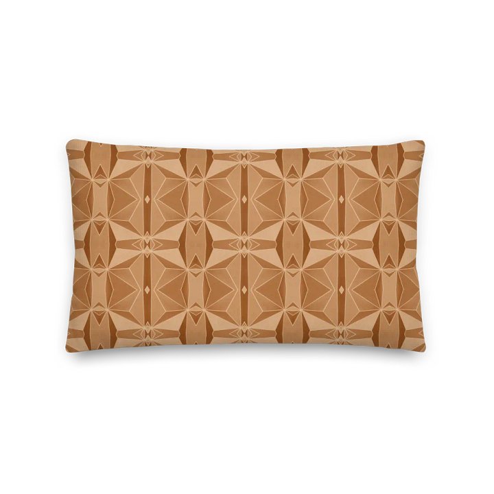 Brown oxoid premium pillow (Reversible and in 3 sizes/shapes) product image (2)
