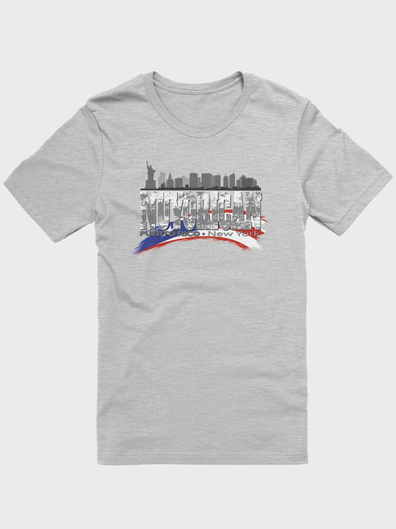 Nuyorican New York Puerto Rican Pride New Yorker Boriqua Puerto Rico Skyline T-Shirt product image (3)