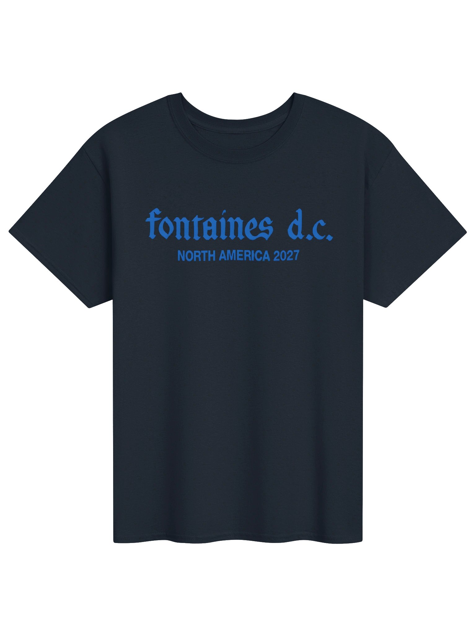 Fontaines D.C. 2027 North American Tour Merch T-Shirt product image (1)