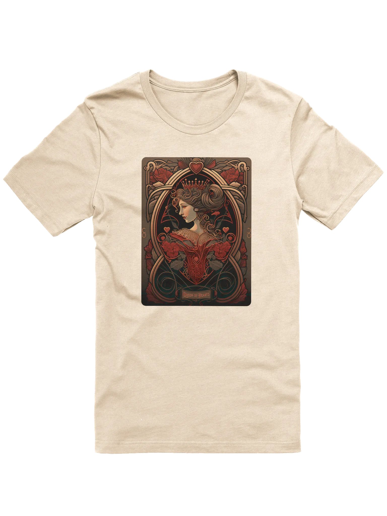 Queen of Hearts Art Nouveau T-Shirt product image (1)