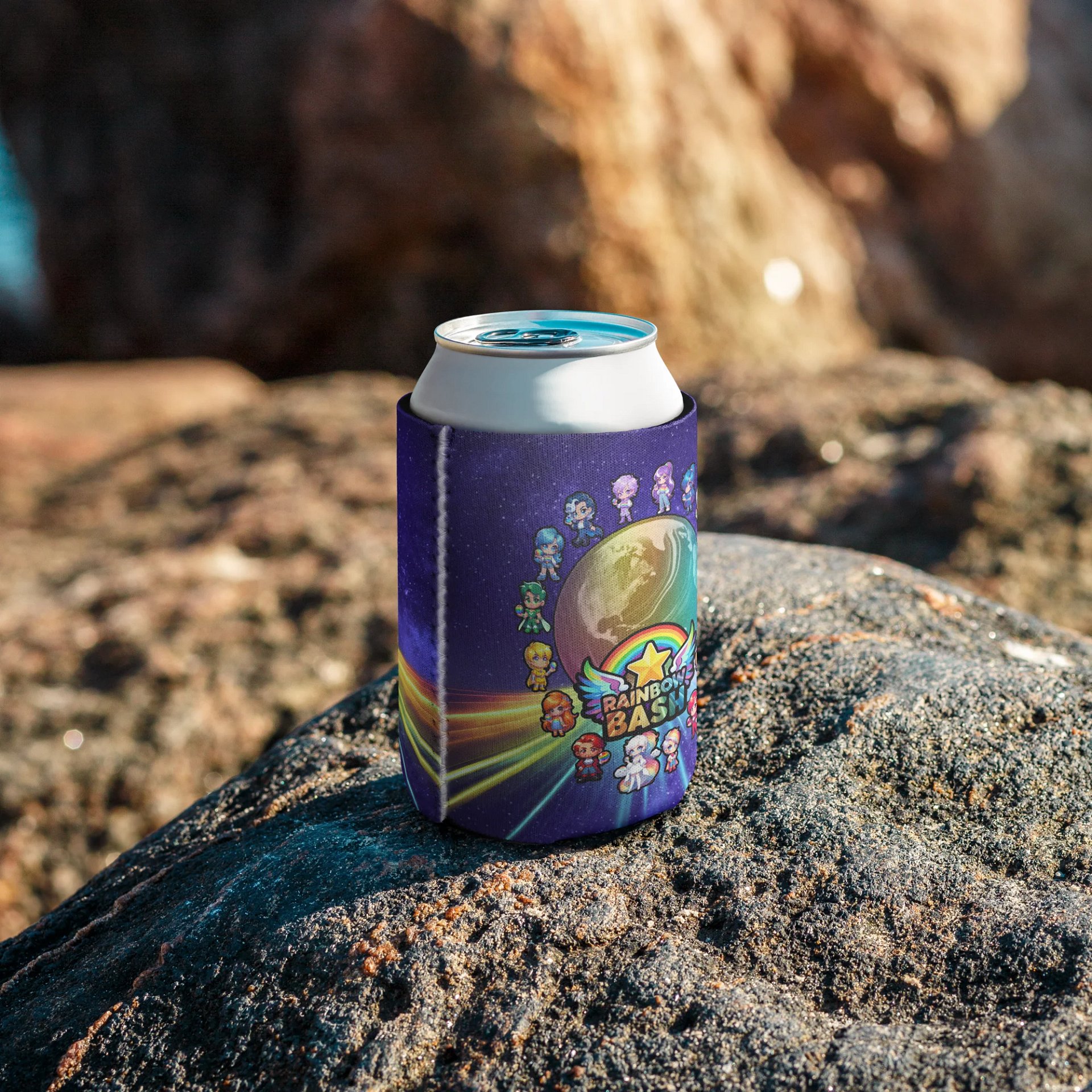Rainbow Bash Koozie product image (7)