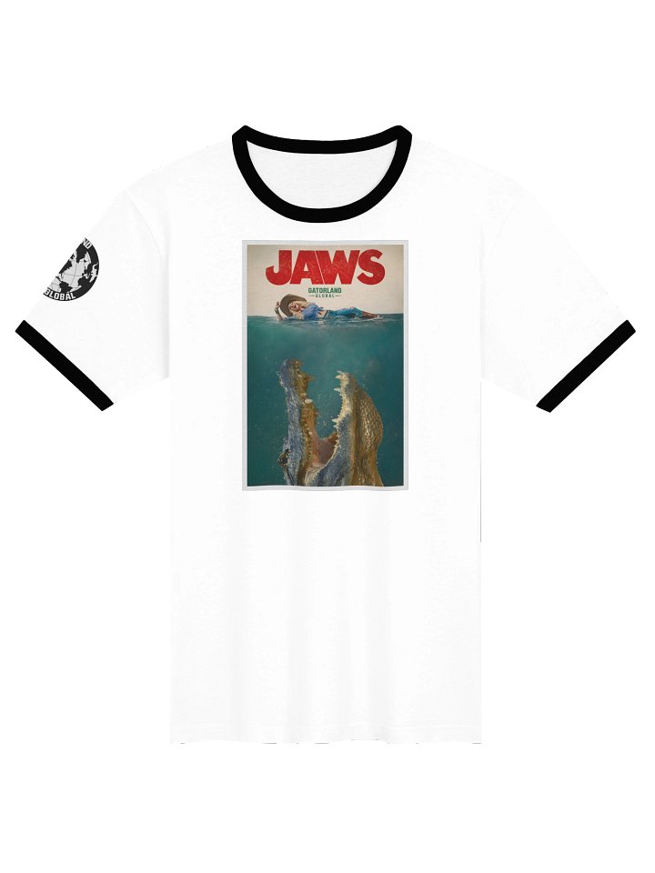 Jaws the Alligator Ringer Tee product image (1)