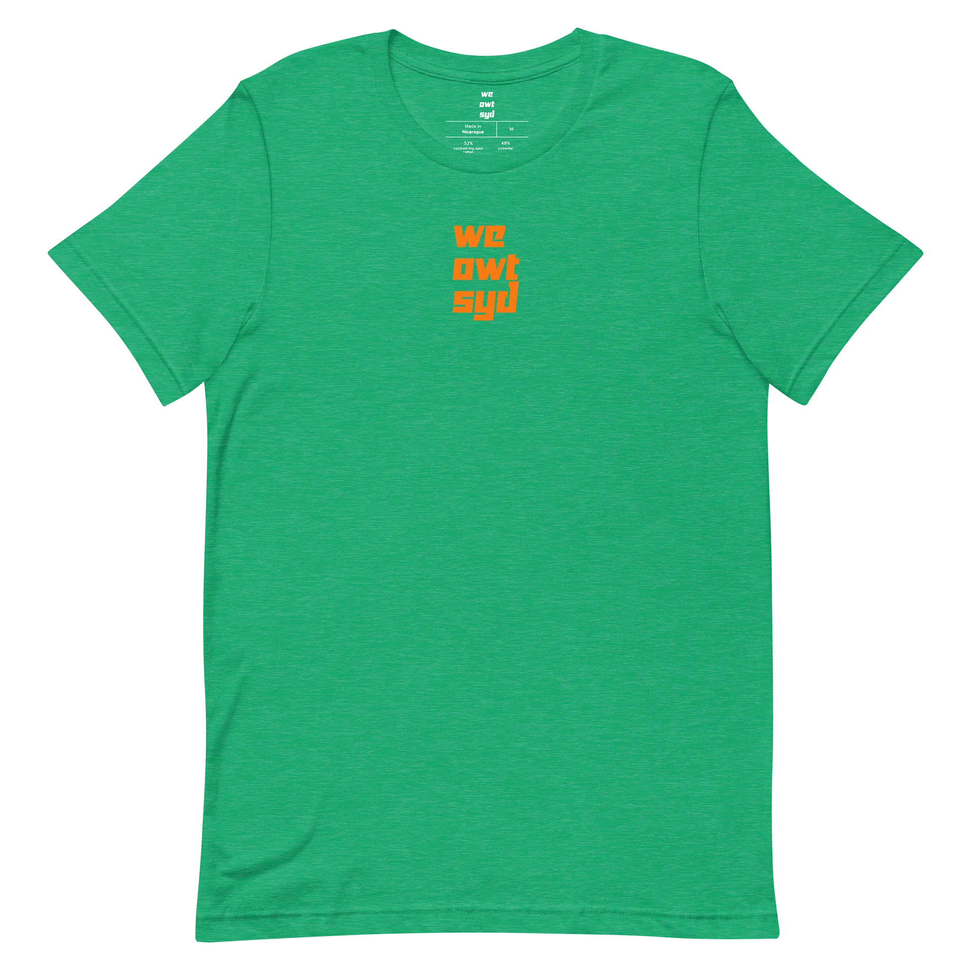 WeOwtsyd Gen 2 Premium T-Shirt - Alt Green/Orange product image (5)