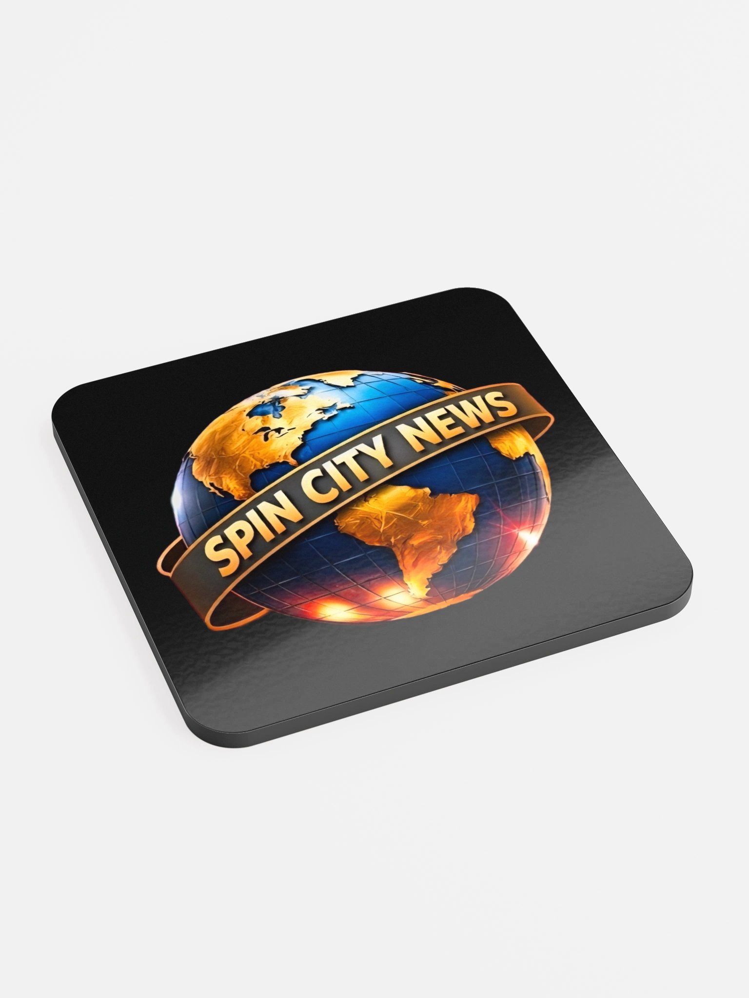 Spin City News Globe Coaster product image (2)