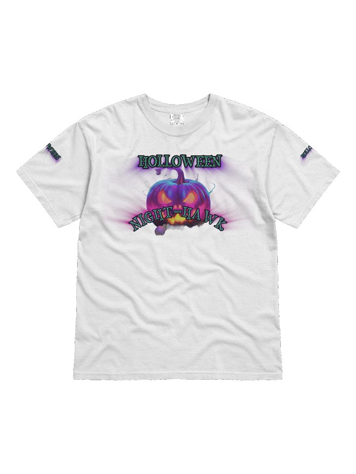 Glowing Halloween Vibes T-Shirt use product image (1)