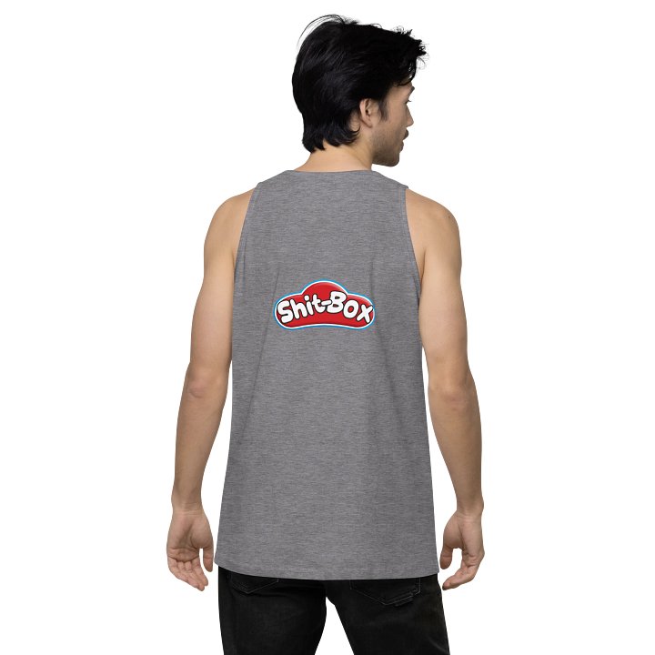 SHIT-BOX UNISEX EMBROIDERED SLEEVELESS TEE product image (17)