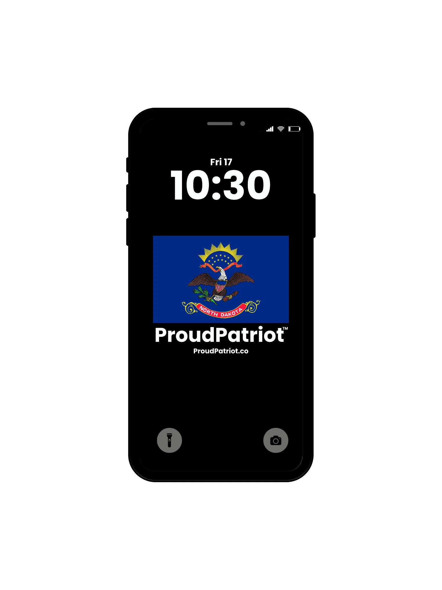 North Dakota Proud Screensaver Dark Mode product image (1)