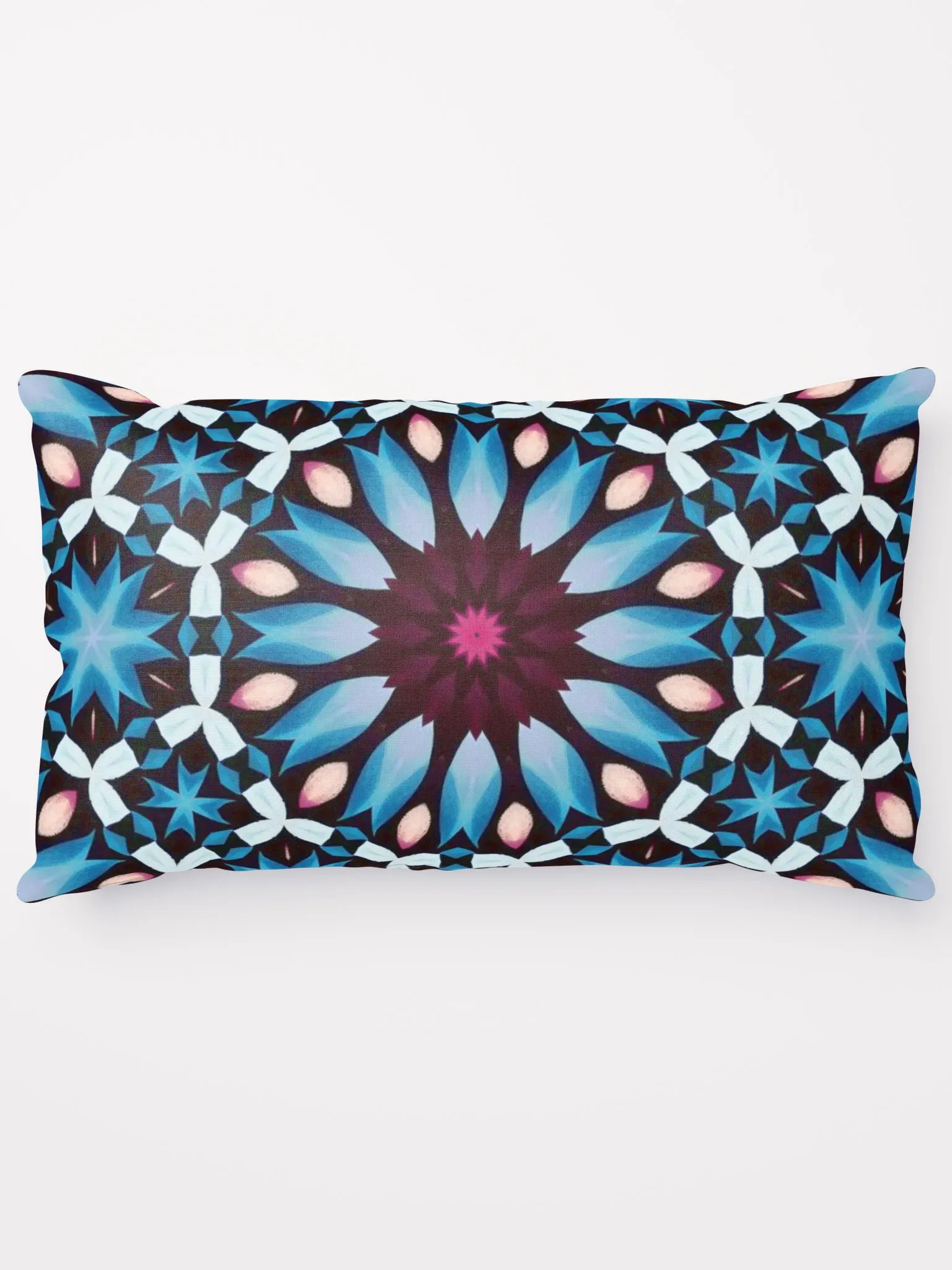 Kaleidoscope Blues Pillow product image (5)