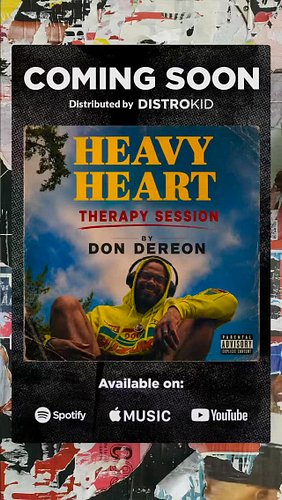 “THERAPY SESSION” releasing MAY 20TH 🔥🖤🤟🏾
#discover #underground #dondereon #indiana #music