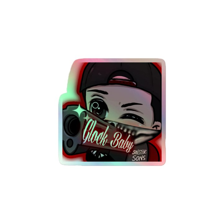 Glock Baby - Holographic Sticker product image (1)