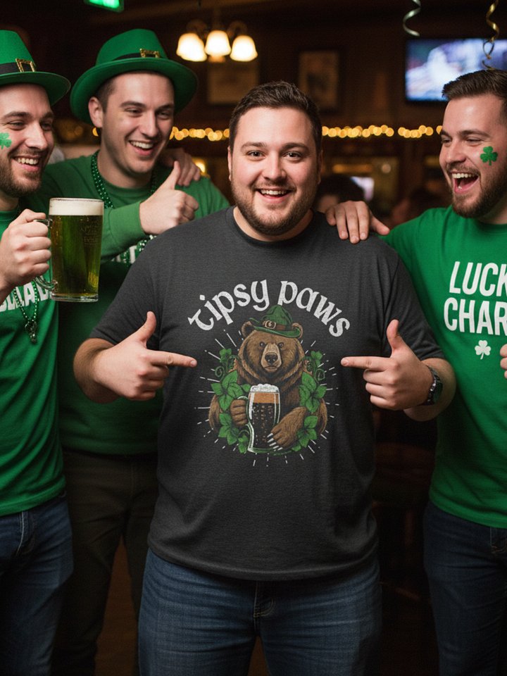 Tipsy Paws T-Shirt product image (2)