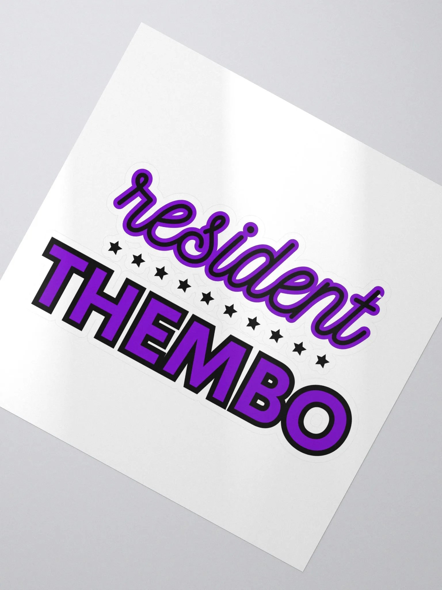 resident thembo sticker product image (2)