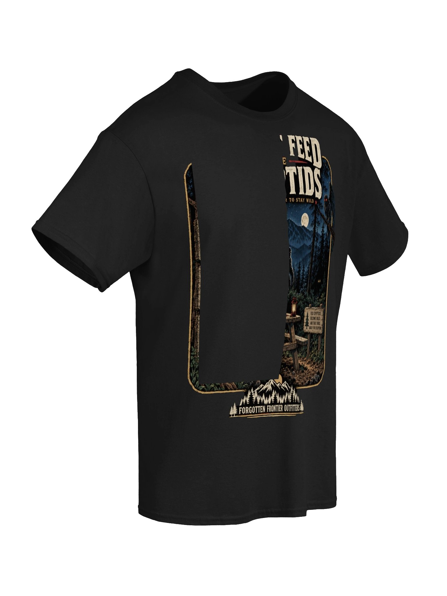 Do Not Feed the Cryptids Tee product image (6)