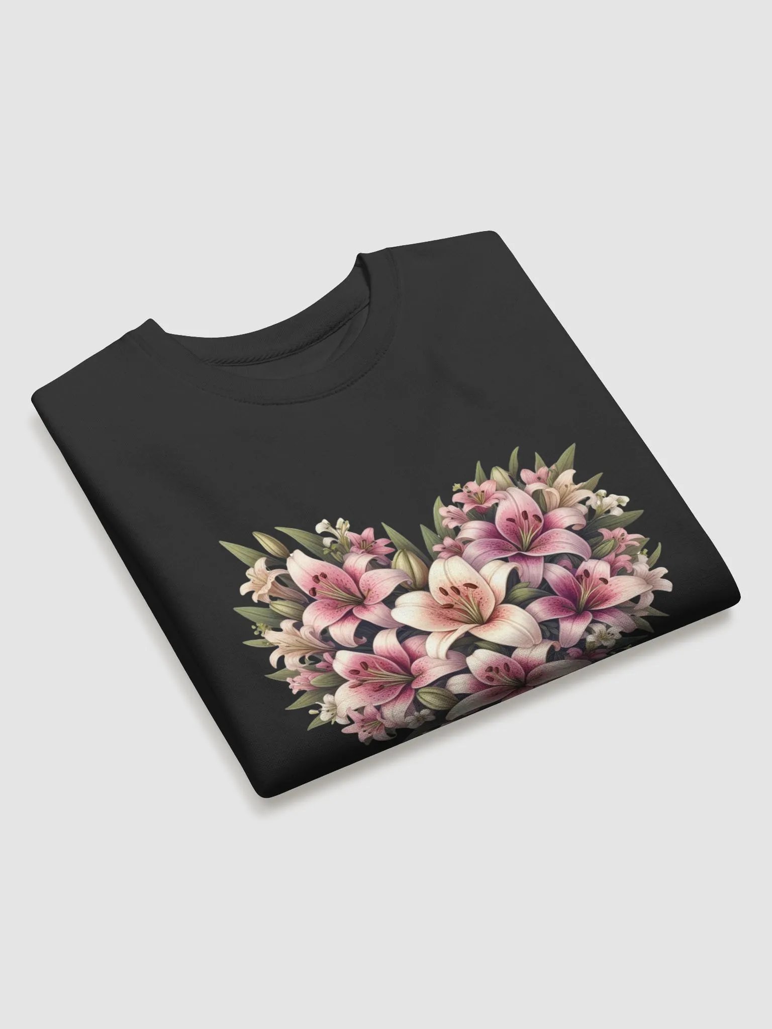 Lily Heart Floral Sweatshirt product image (6)