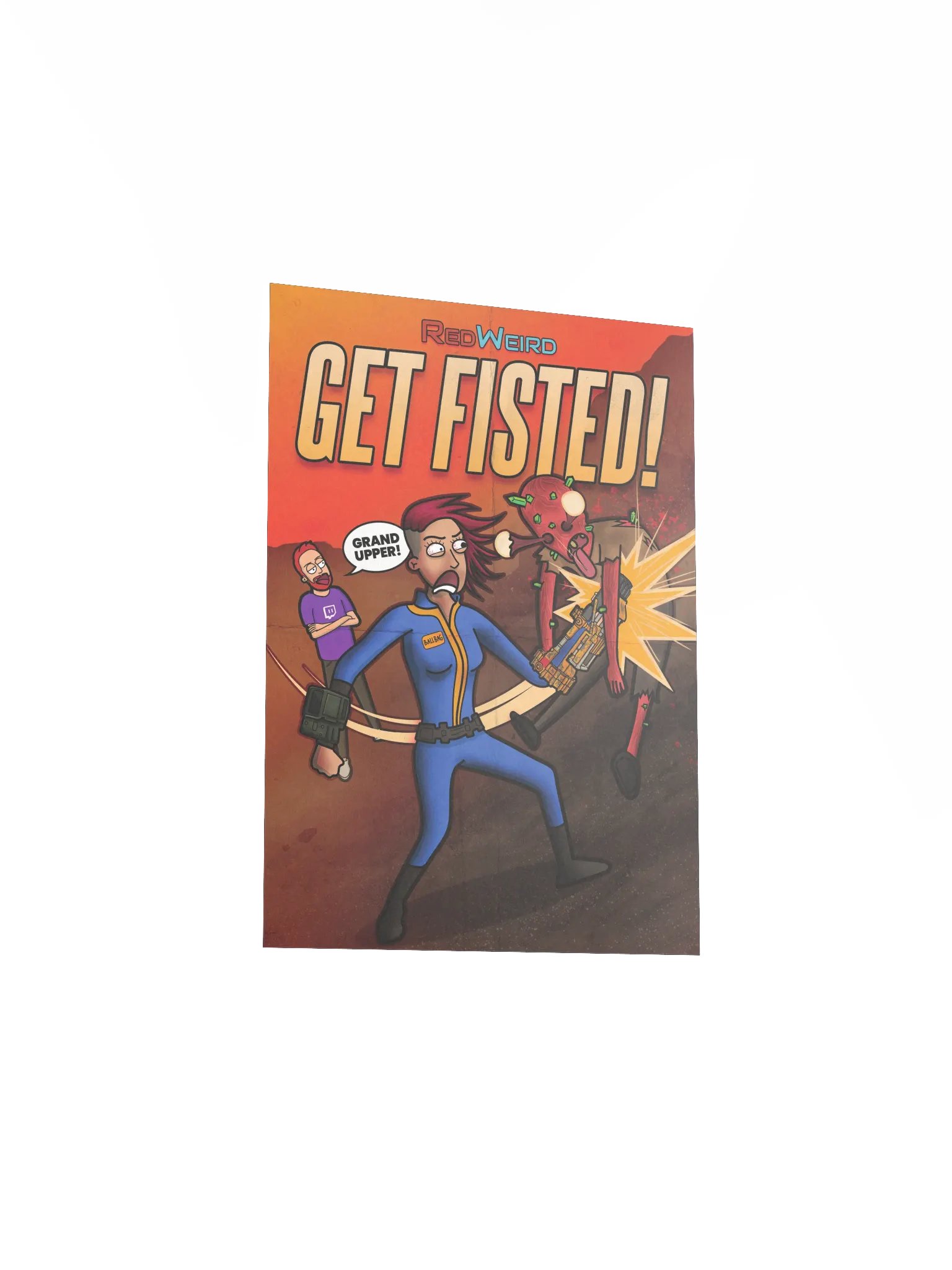 Hestia "Get Fisted!" Poster product image (3)