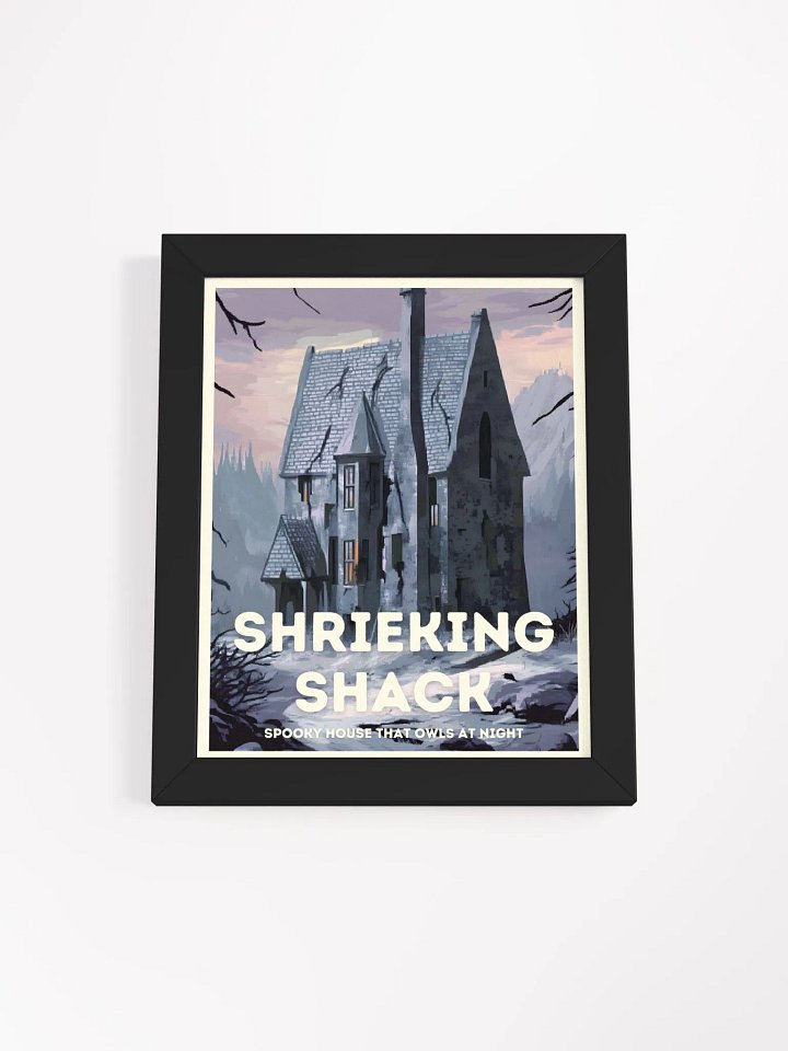 Magical Haunted House Vintage Travel Poster product image (1)