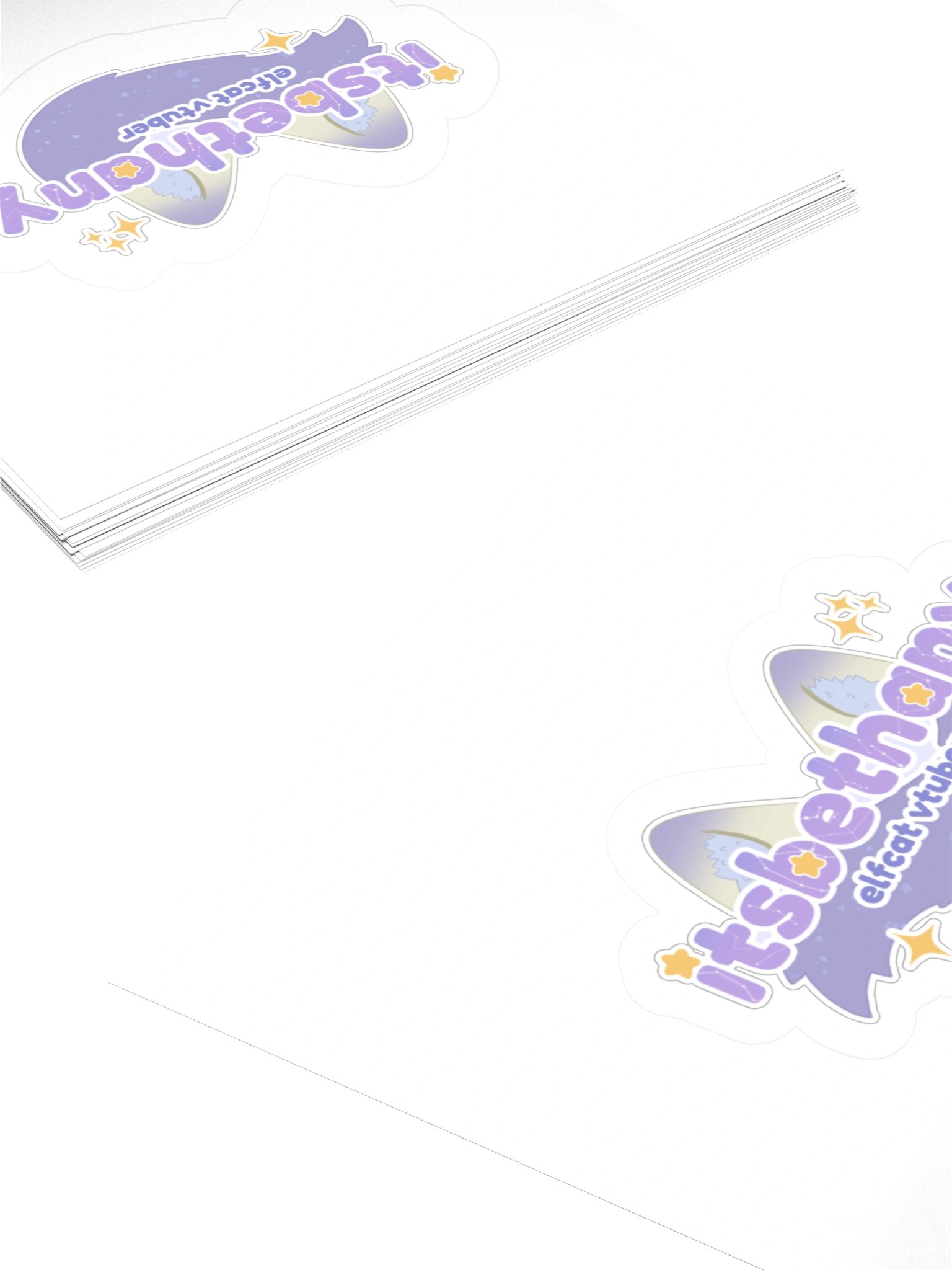 Vtuber Beth Logo Sticker product image (4)