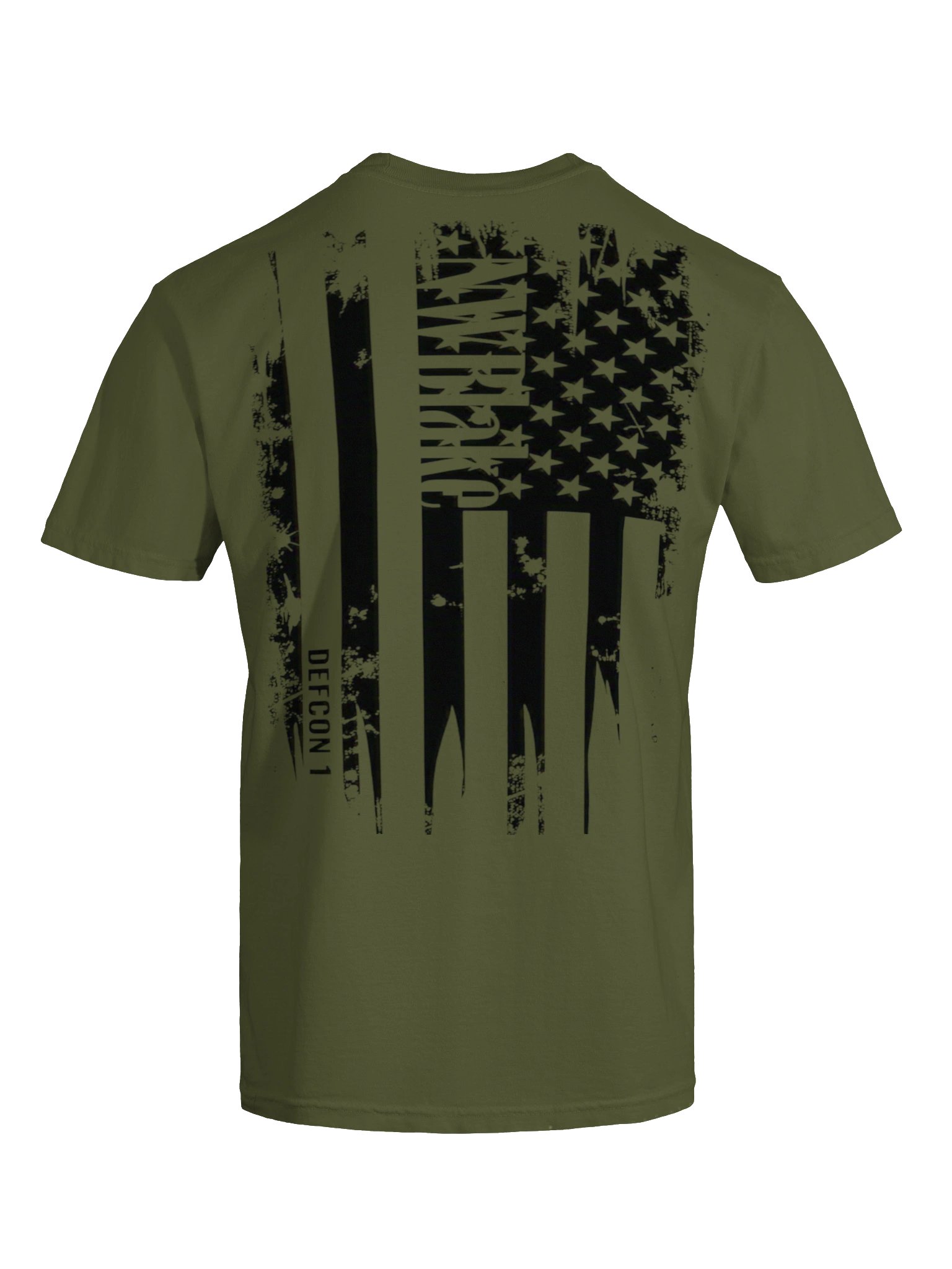 NWBlake's DEFCON 1 Olive Comfort Colors T-Shirt product image (7)