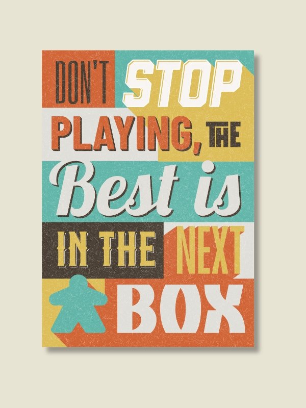 Retro Ransom Note Collage Board Game Room - UNFRAMED product image (1)