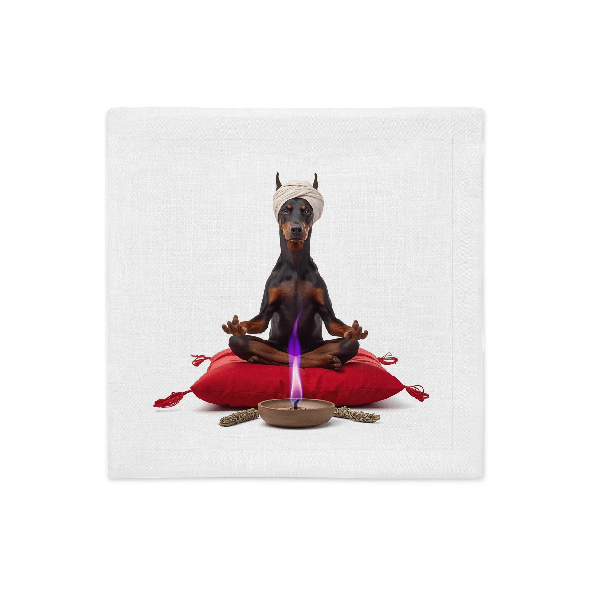 Mystical Doberman Yoga Pillow Case product image (1)