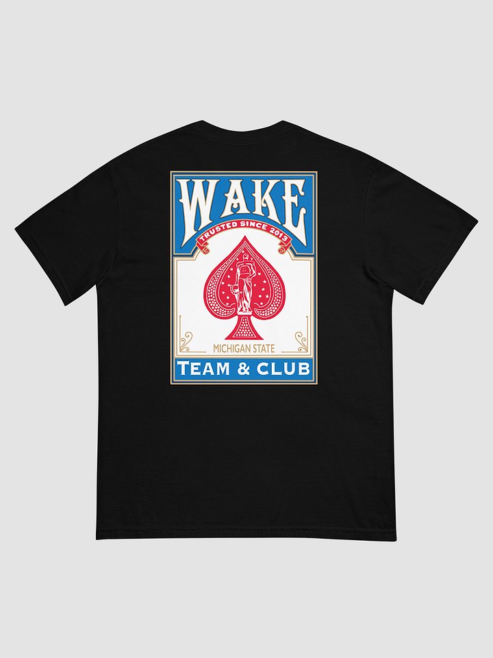 MSU Wake Card Tee (Blue) product image (2)