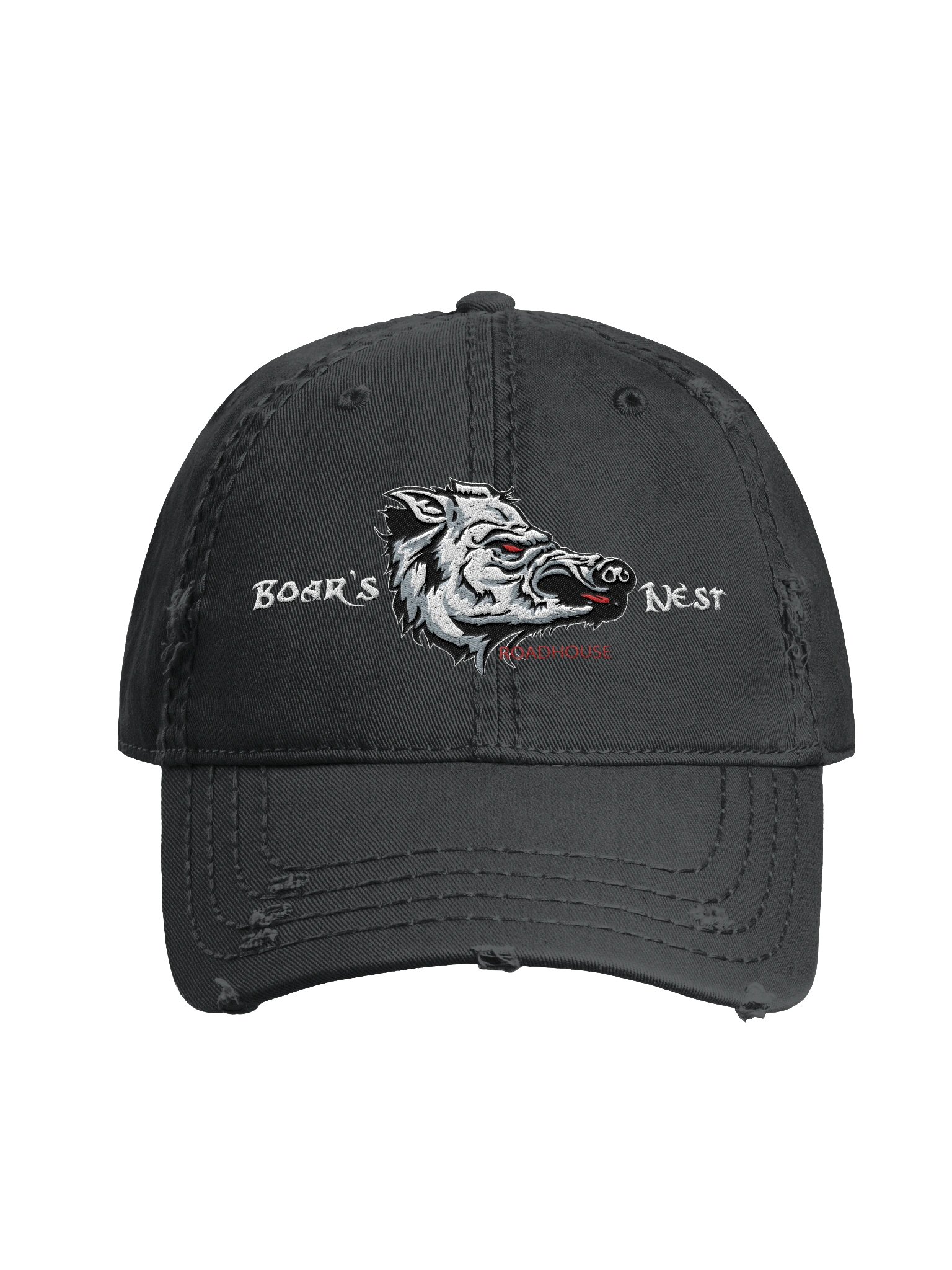 Fierce Boar Distressed Dad Hat product image (2)