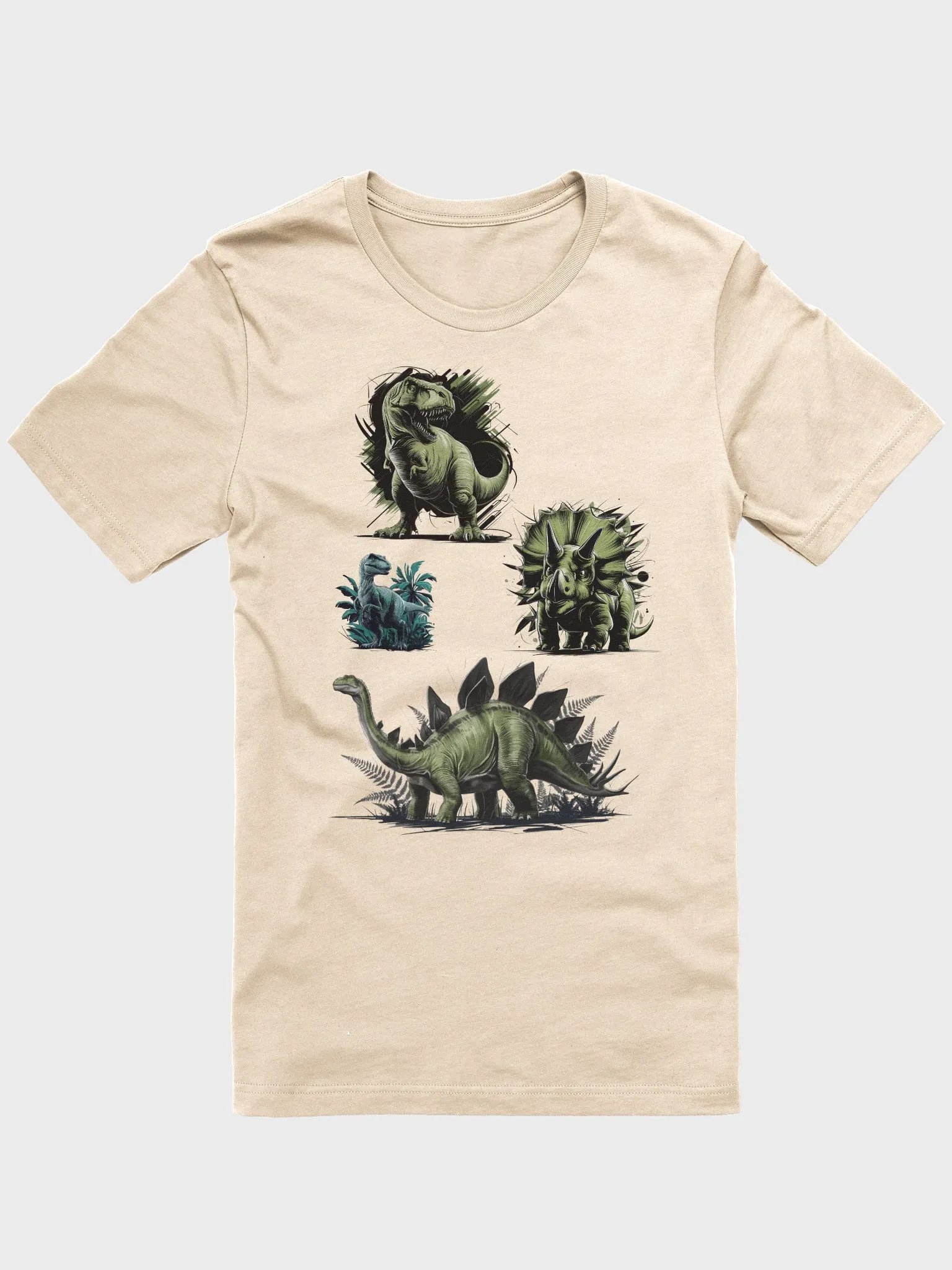 Dinosaurs, T-Rex, Velociraptor, Triceratops and Stegosaurus product image (1)