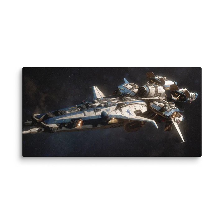 Art Print - Rail Gun Ship product image (1)