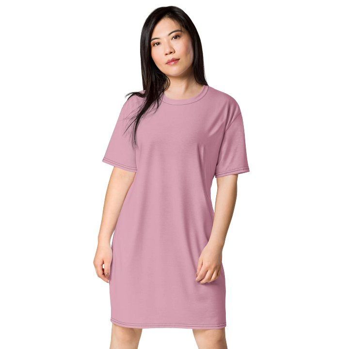 Oversized T-Shirt Dress - Warm Melanie, Sizes 2XS-6XL product image (1)