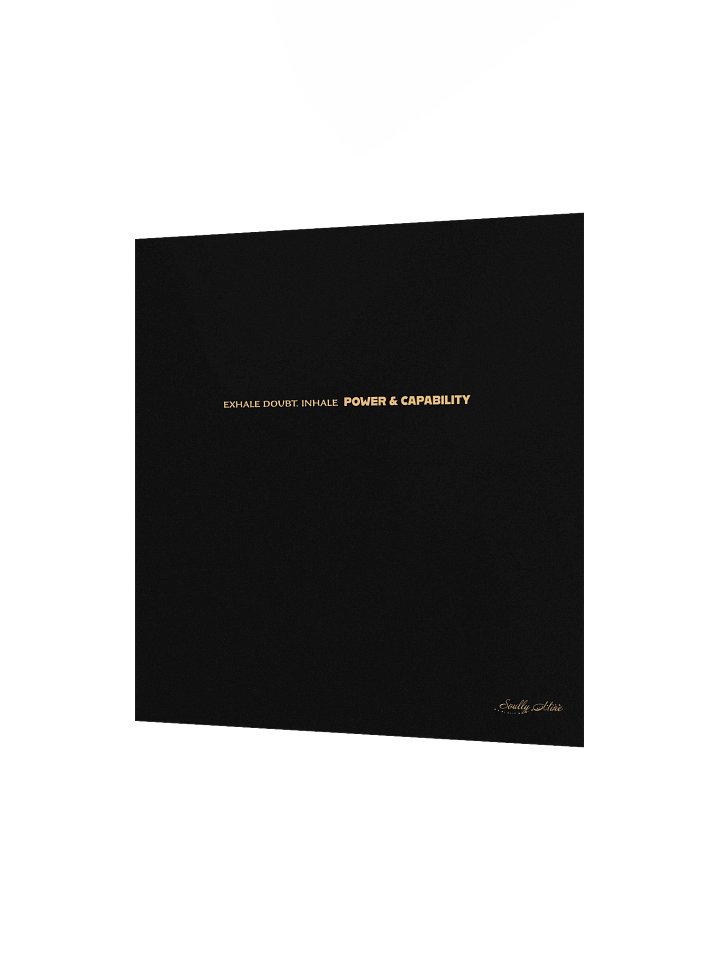 Soully Mine- GOLD PRINT Exhale, Inhale Matte Poster product image (4)