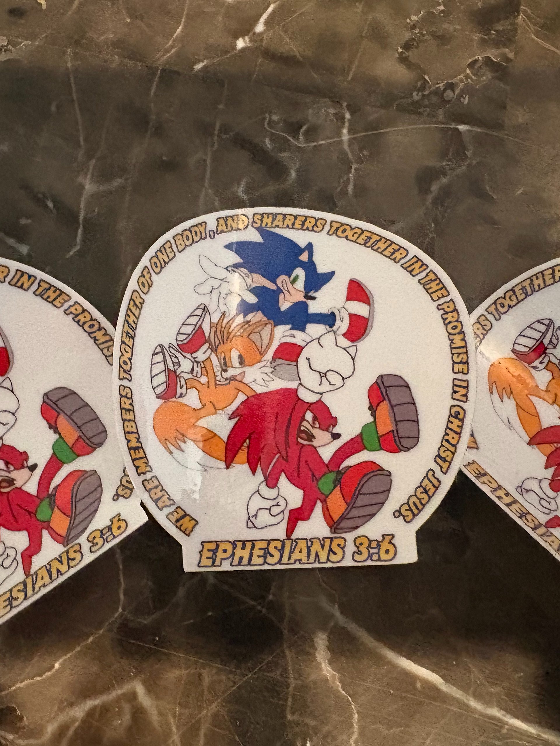 team sonic stickers product image (1)